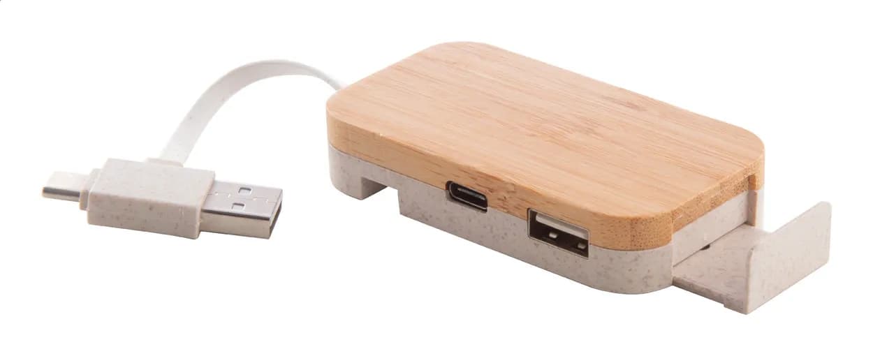 USB Hub - Holbaru - natur