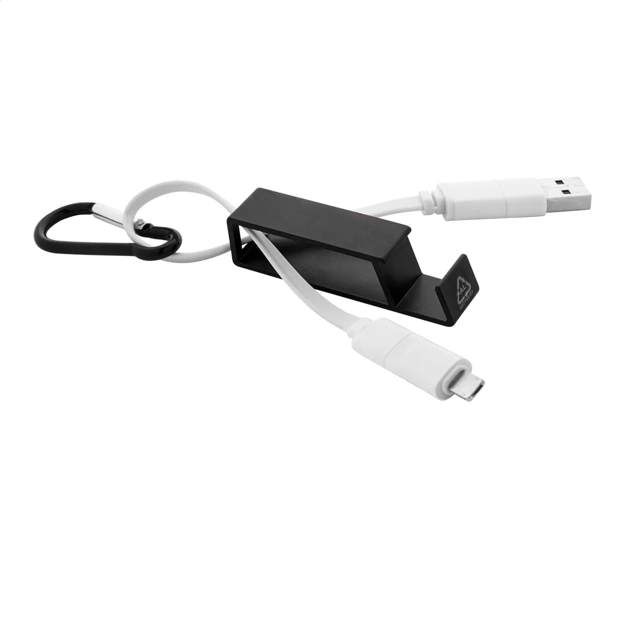 USB-Ladekabel - Cappy - schwarz (-10)