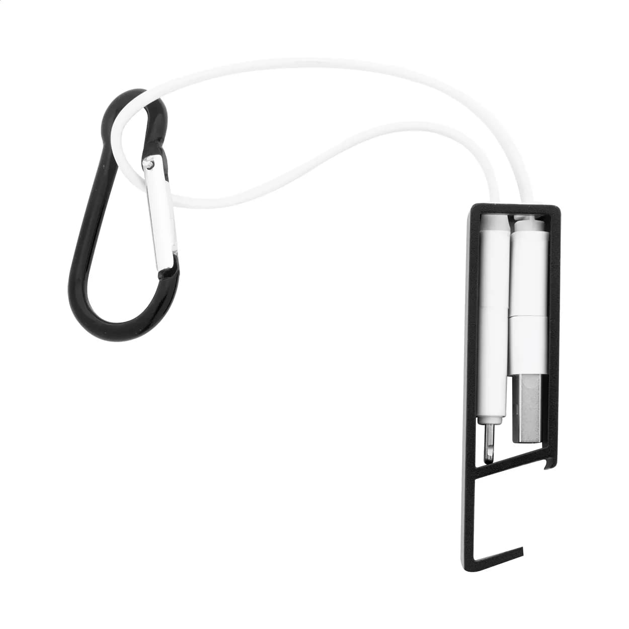 USB-Ladekabel - Cappy - schwarz (-10)