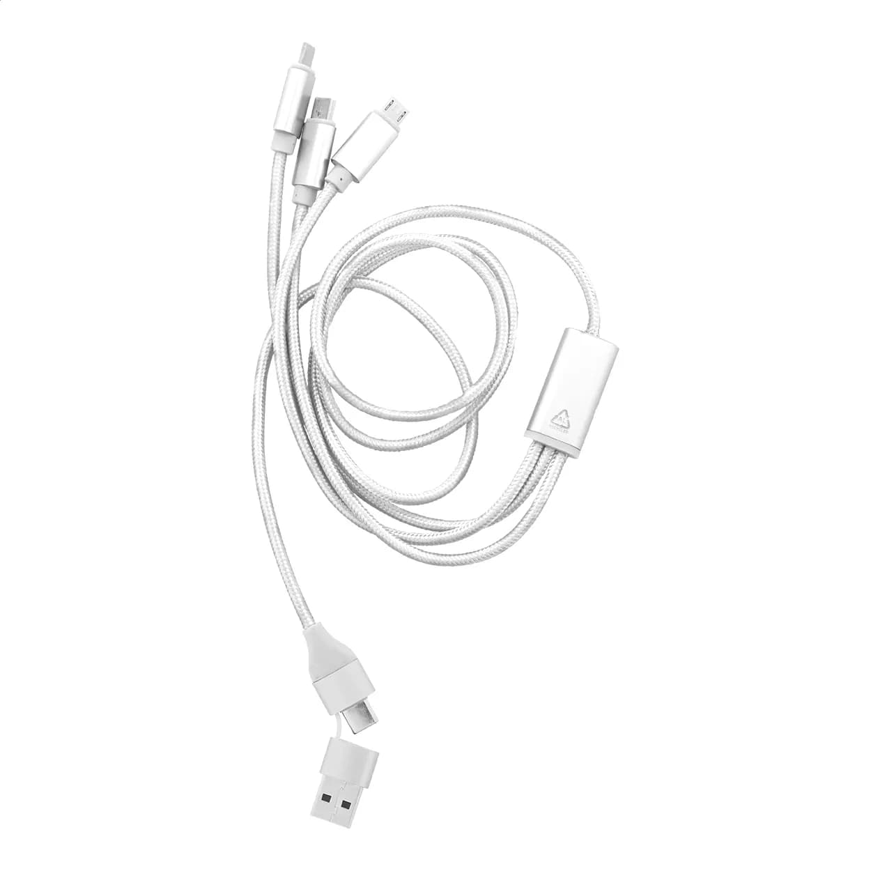 USB-Ladekabel - Ralong - silber (-21)
