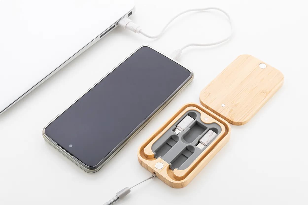 USB-Ladekabelset - Cabsly - natur