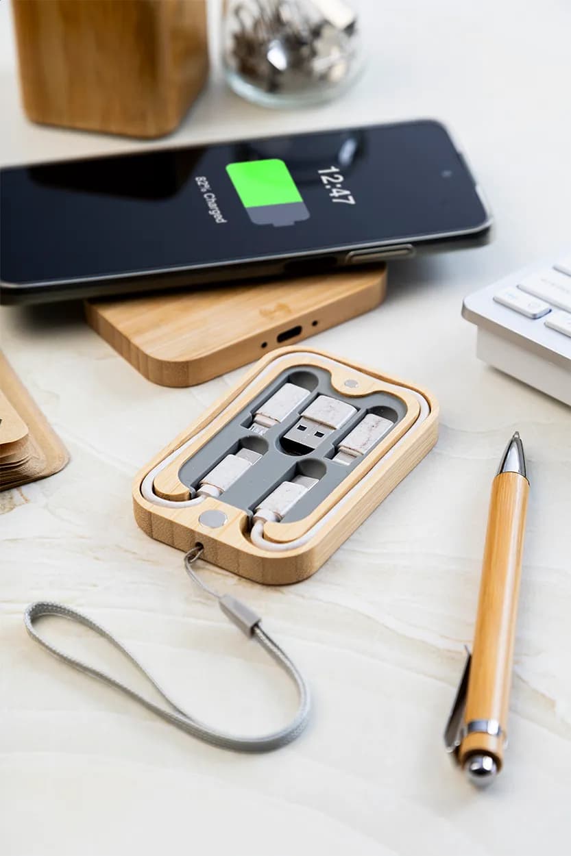 Ladegerät-Set - Cabsly Plus - natur