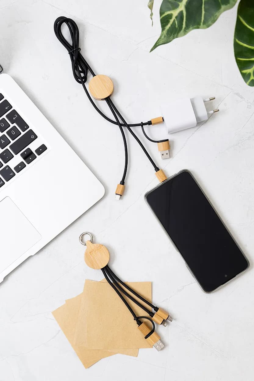 USB-Ladekabel - Cobbel - natur