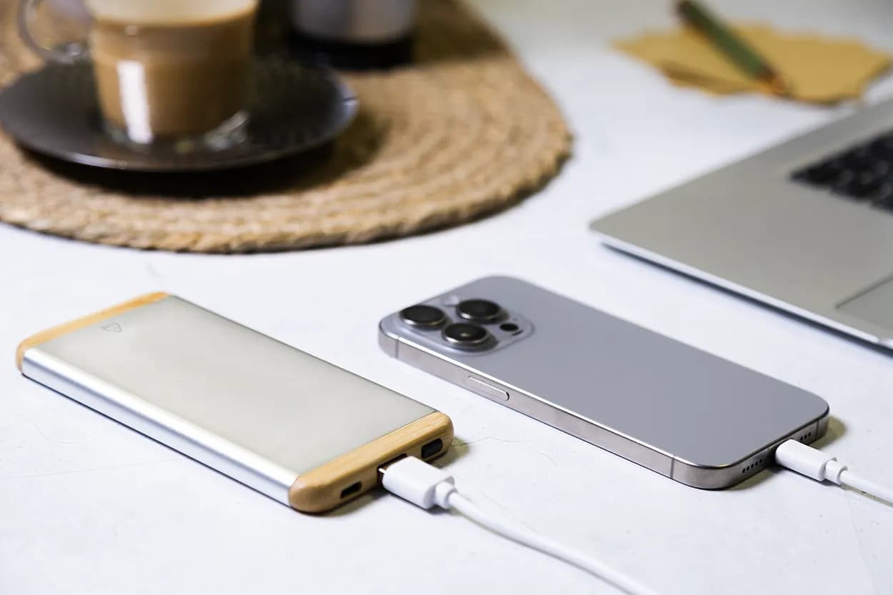 Powerbank - Ralubo Five - silber (-21)