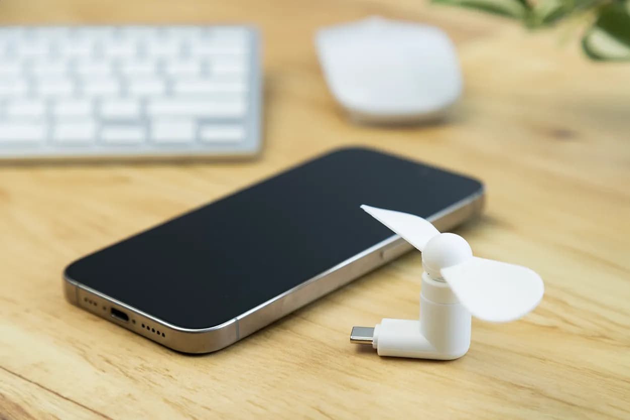 Smartphone-Ventilator - Blobile - weiß (-01)