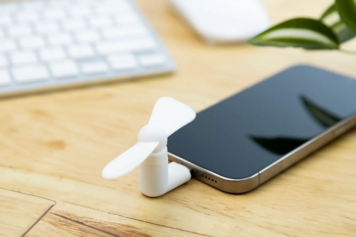 Smartphone-Ventilator - Blobile - weiß (-01)