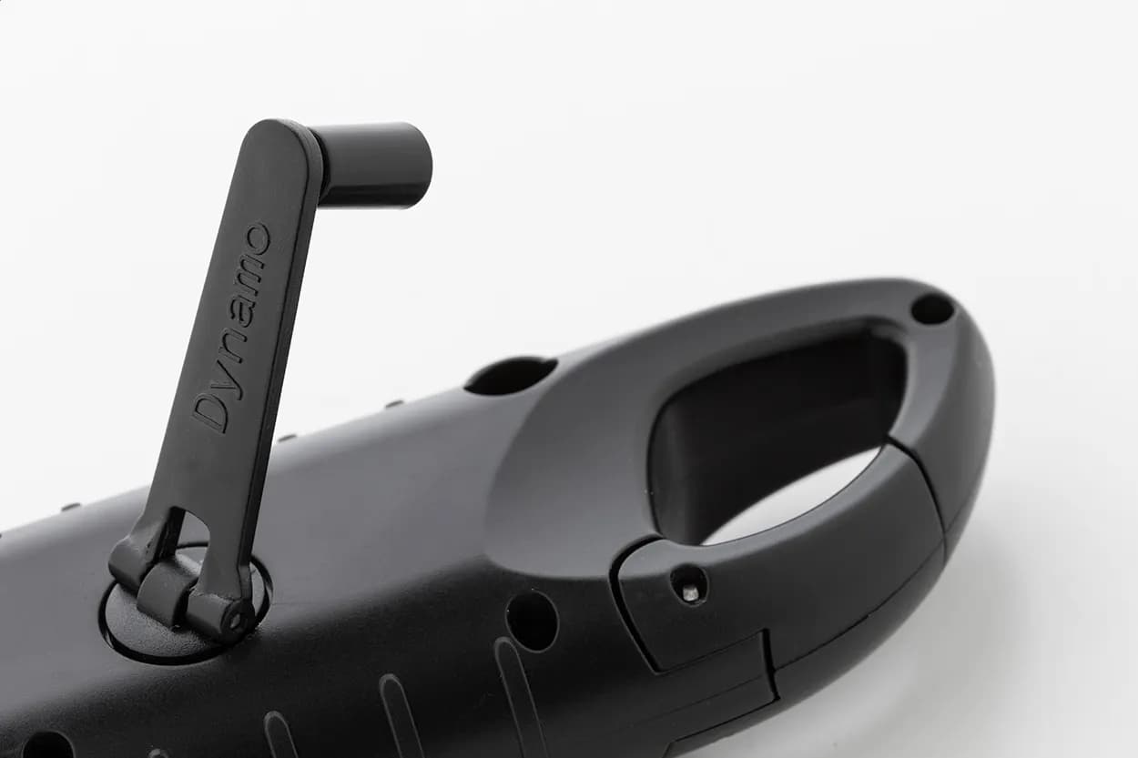 RABS Solar-Dynamo-Taschenlampe - Diluto - schwarz (-10)