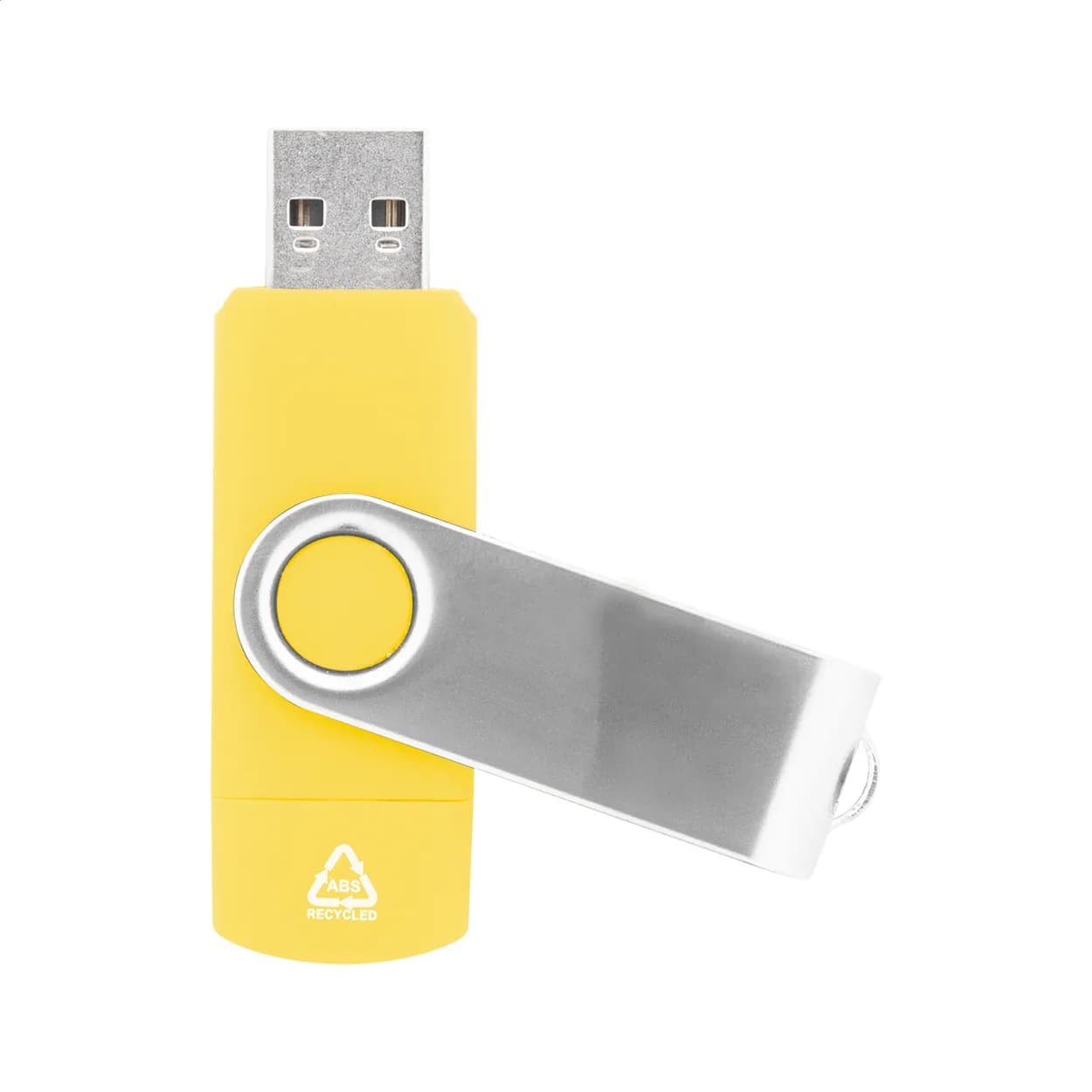 OTG USB-Stick RABS - TwistDrive Plus - gelb (-02)