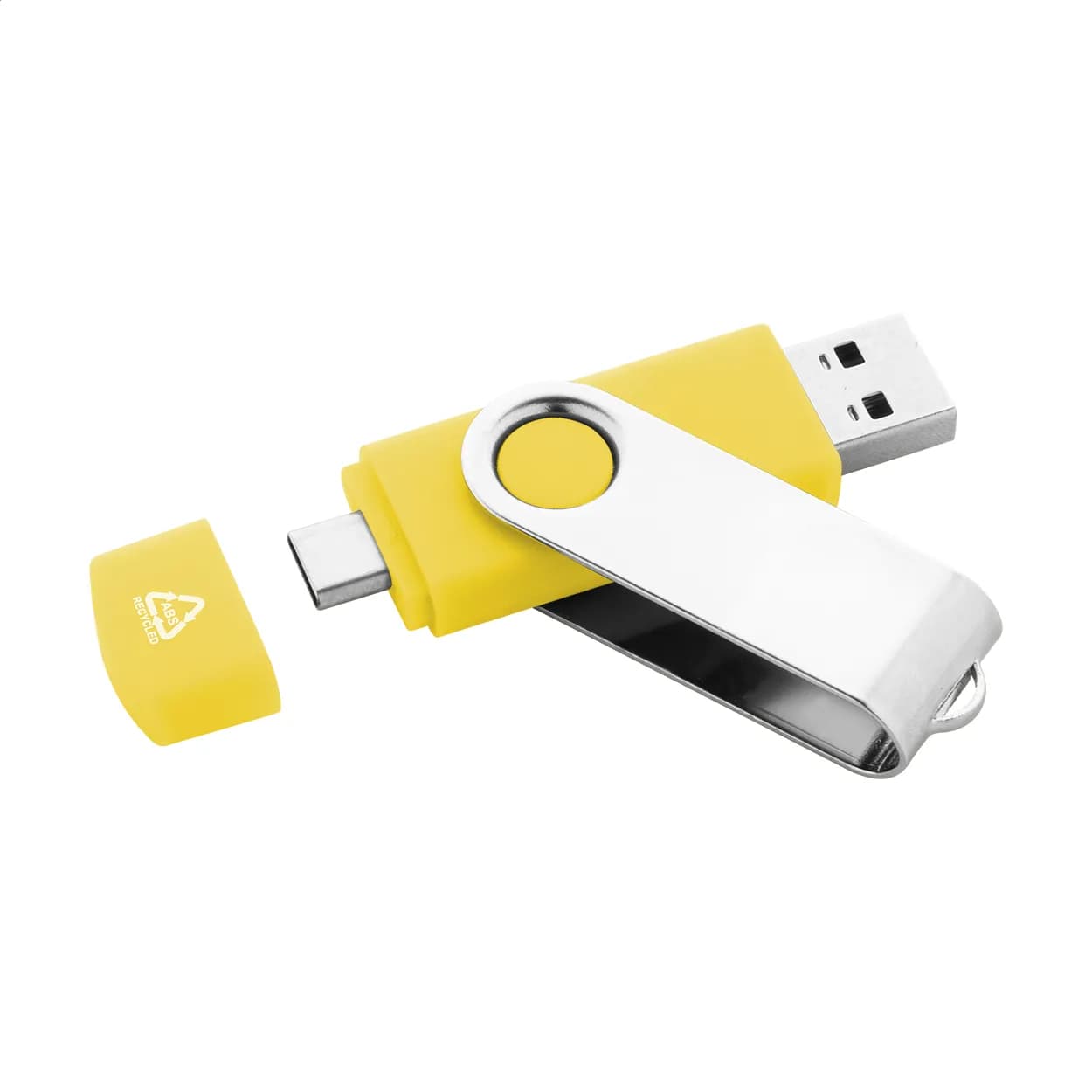 OTG USB-Stick RABS - TwistDrive Plus - gelb (-02)