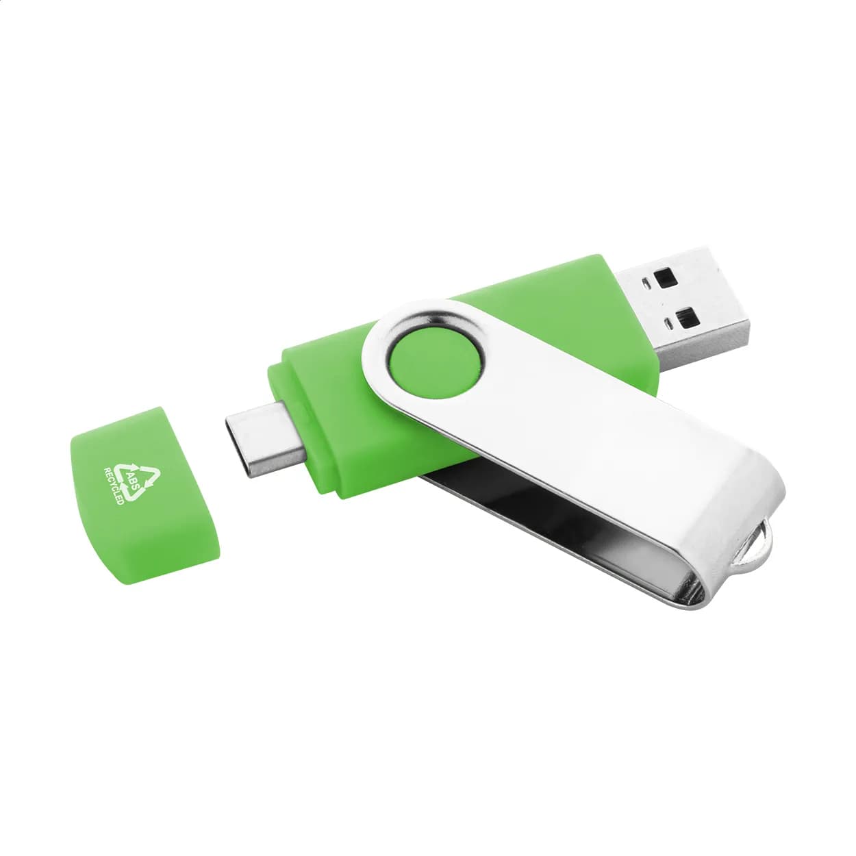 OTG USB-Stick RABS - TwistDrive Plus - grün (-07)