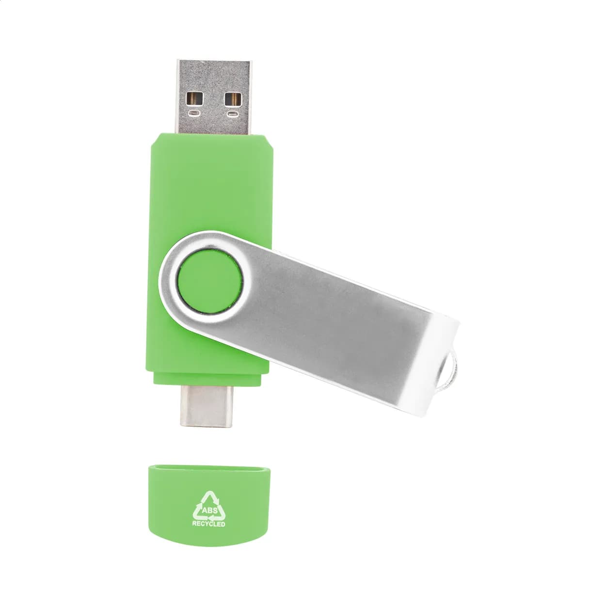 OTG USB-Stick RABS - TwistDrive Plus - grün (-07)