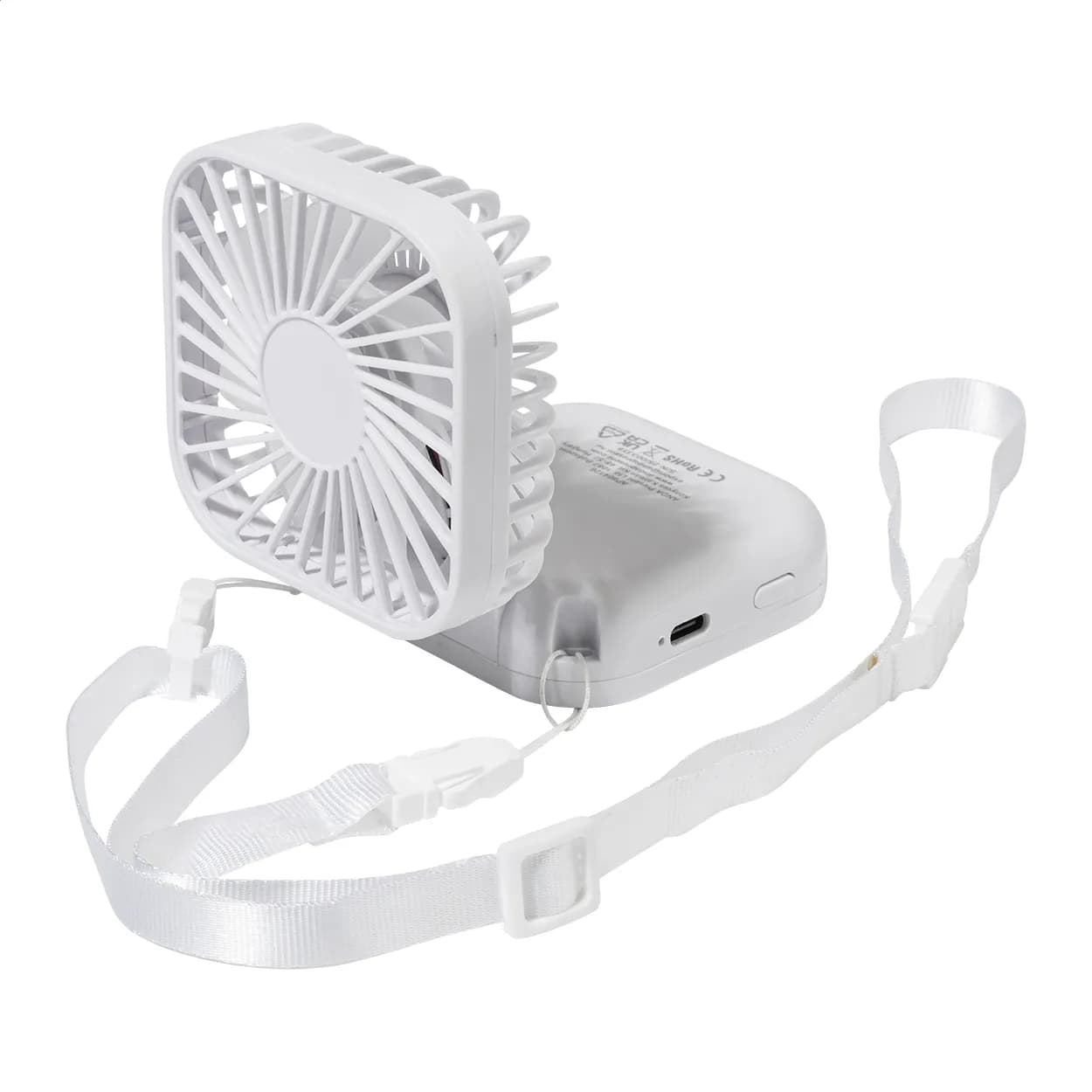 RABS Wiederaufladbarer Handventilator - Aerofold - weiß (-01)