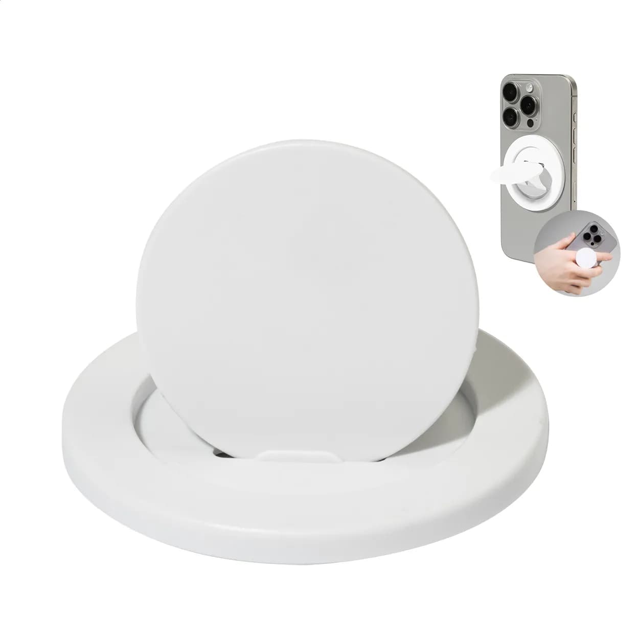 Magnetischer Handyhalter aus RABS - Magobik - weiß (-01)