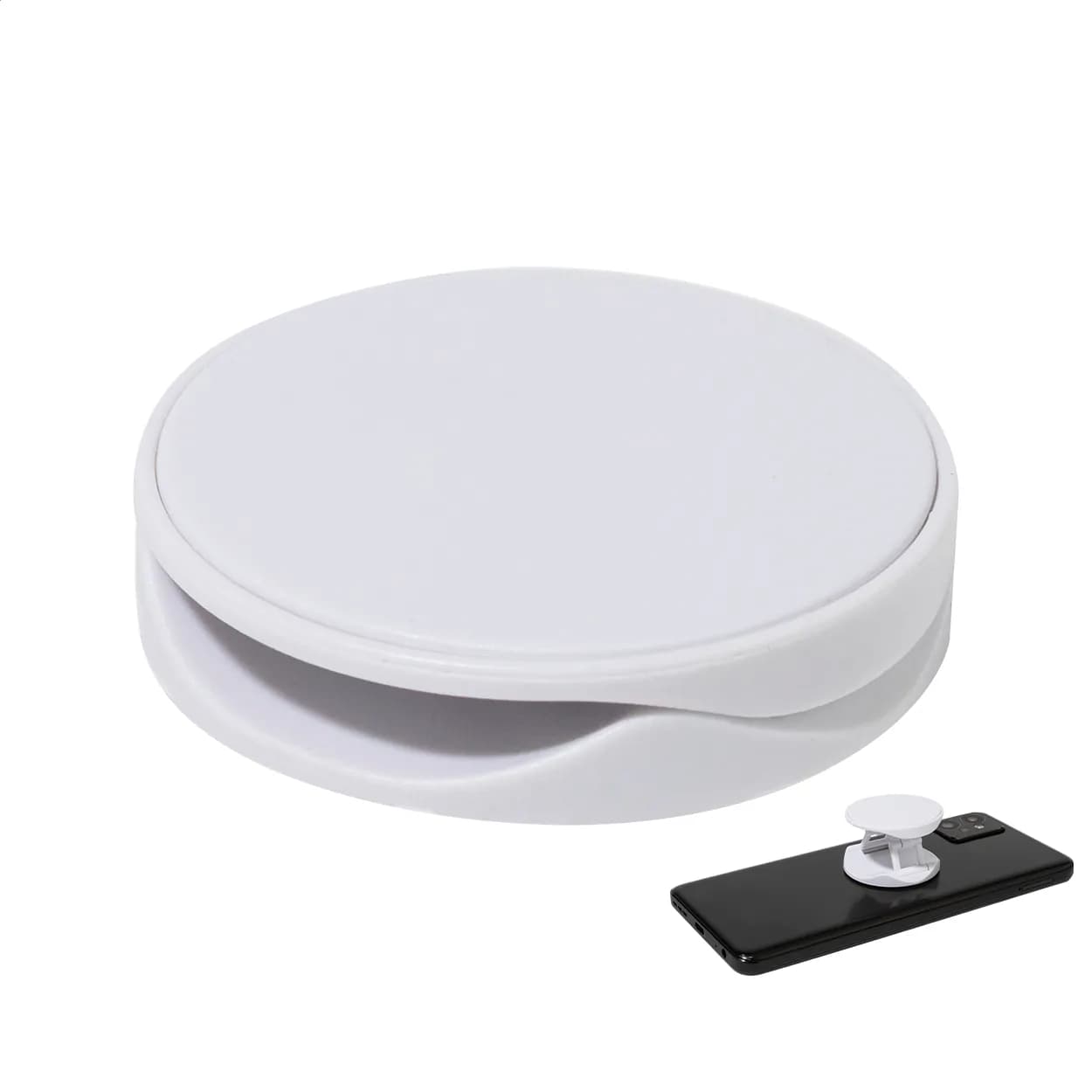 Handyhalter aus RABS - Raboring - weiß (-01)