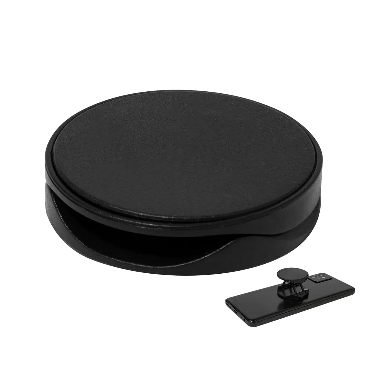 Handyhalter aus RABS - Raboring - schwarz (-10)