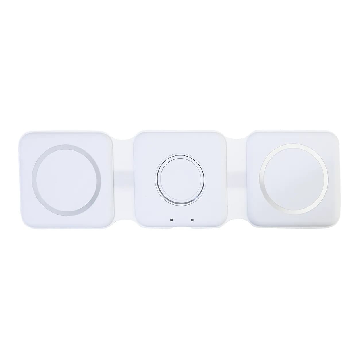 3in1 Wireless-Charger aus RABS - FolCharge - weiß (-01)