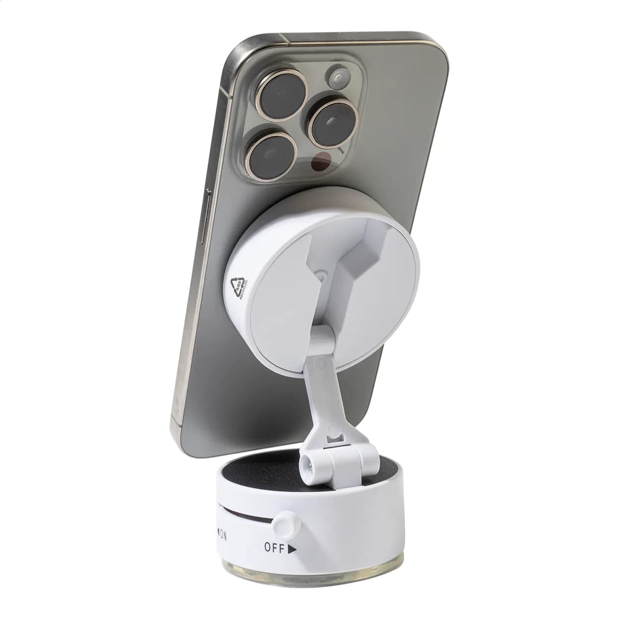 RABS-Auto-Handyhalter - RaboMag - weiß (-01)