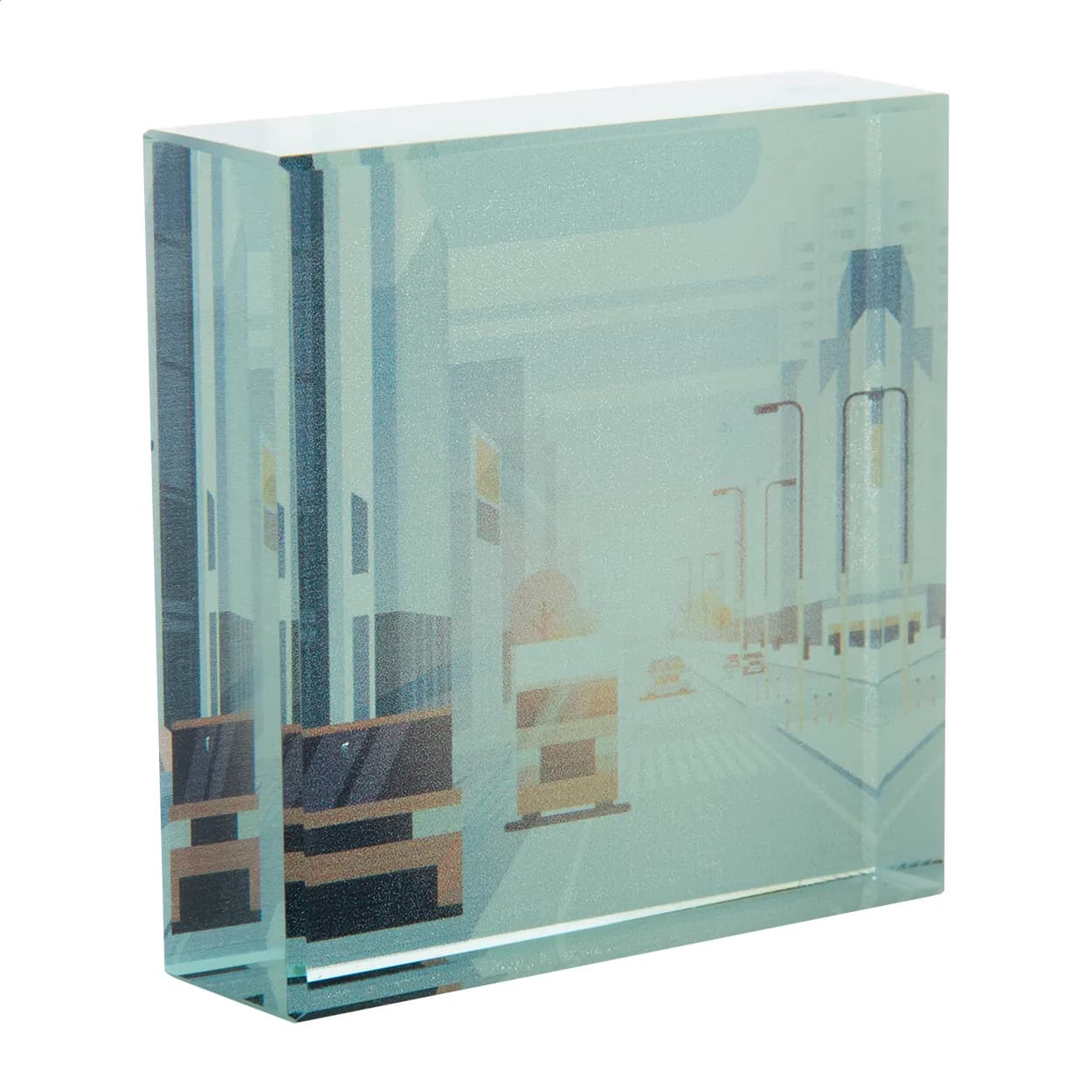 Glas-Quader - Louisville - transparent