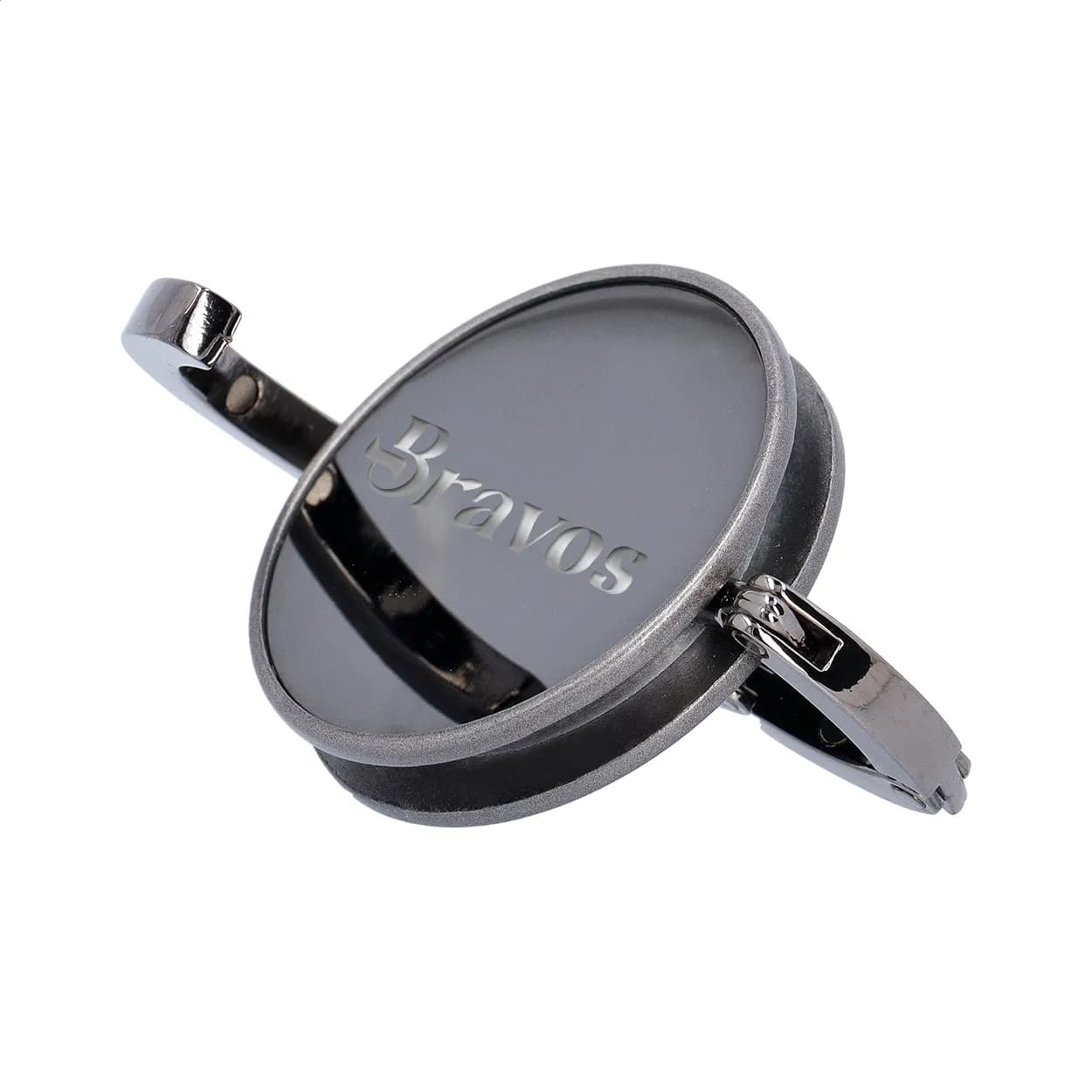 Taschenhalter mit Magnet - Paris - silber