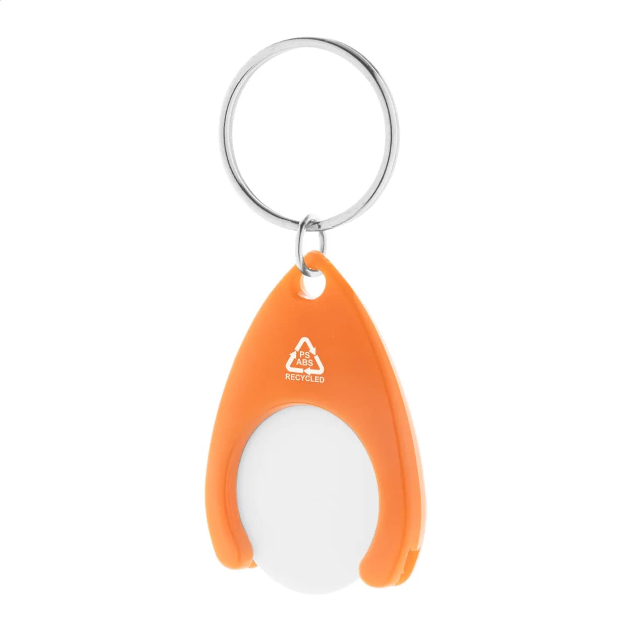 RABS-Schlüsselanhänger mit Einkaufswagenchip - Neppy - orange (-03)