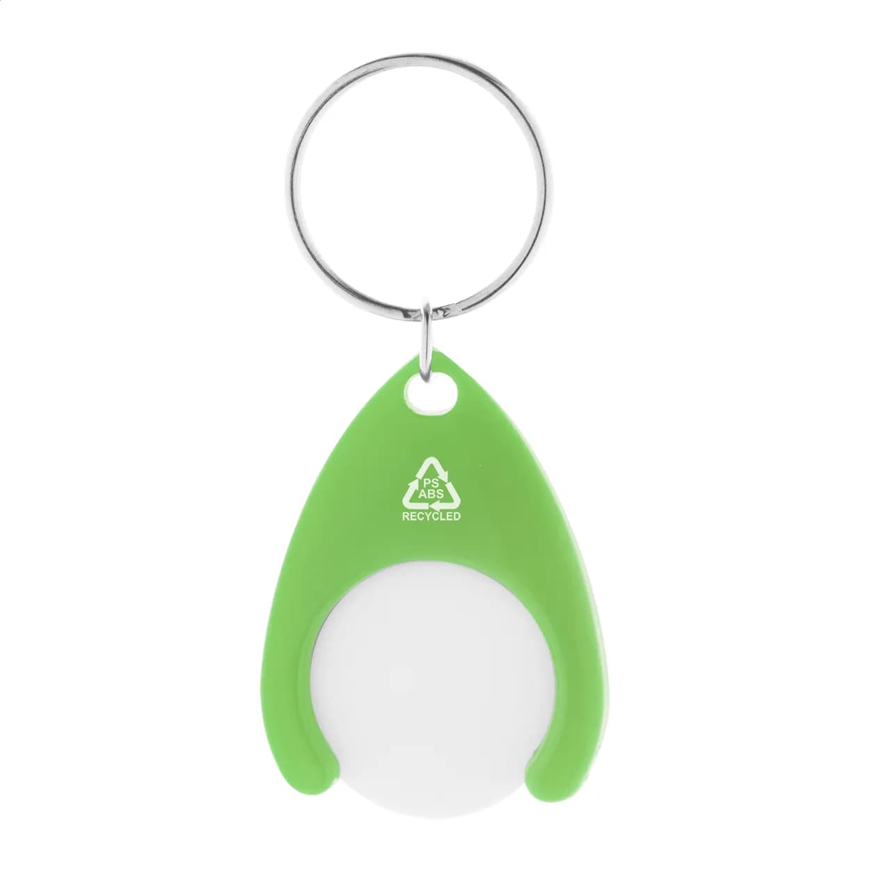 RABS-Schlüsselanhänger mit Einkaufswagenchip - Neppy - grün (-07)