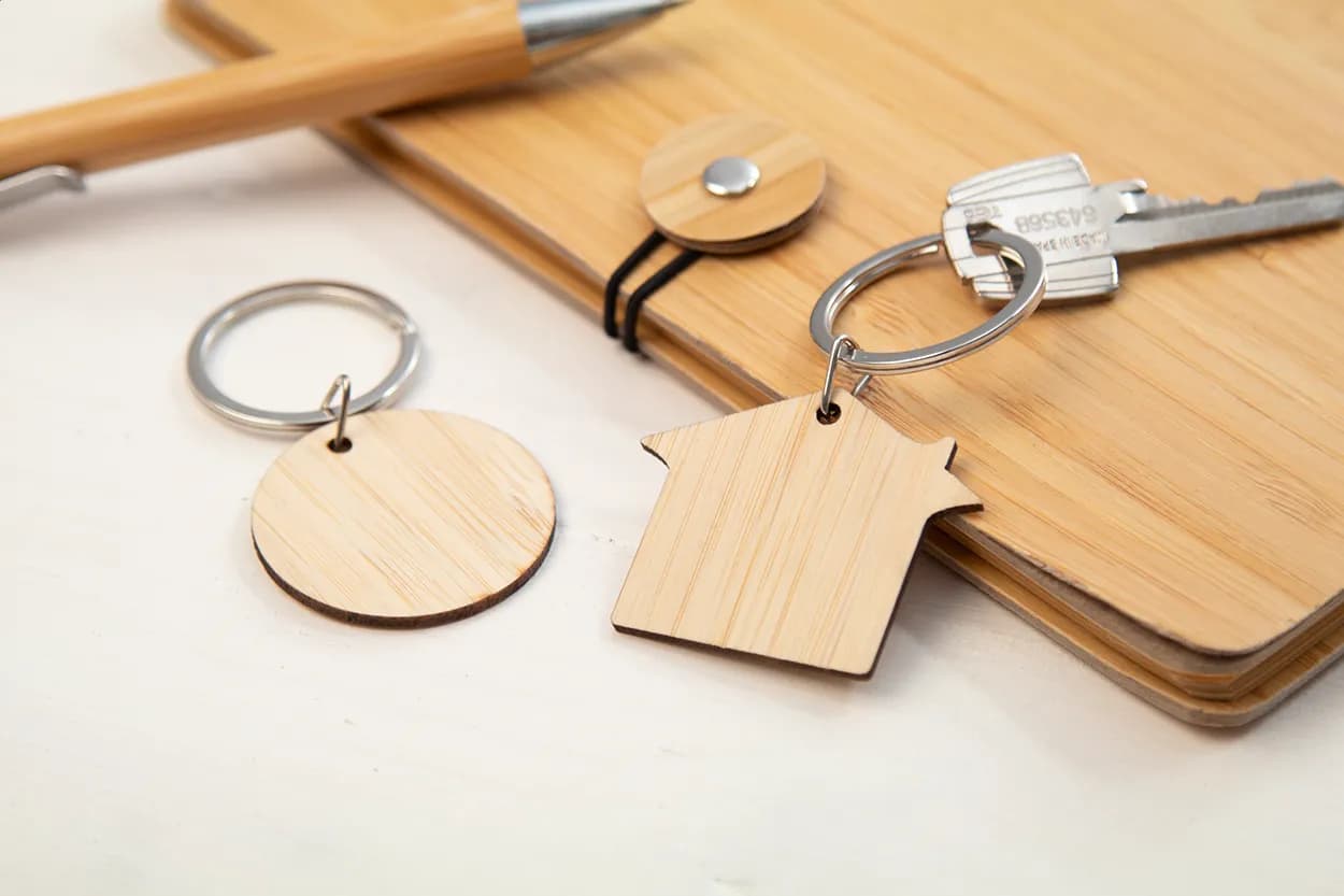 Schlüsselanhänger - Boohom - natur