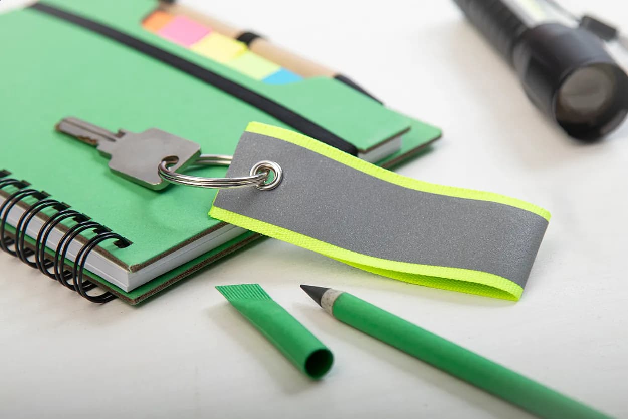 Reflektierender Schlüsselanhänger - Visikey - gelb (-02)