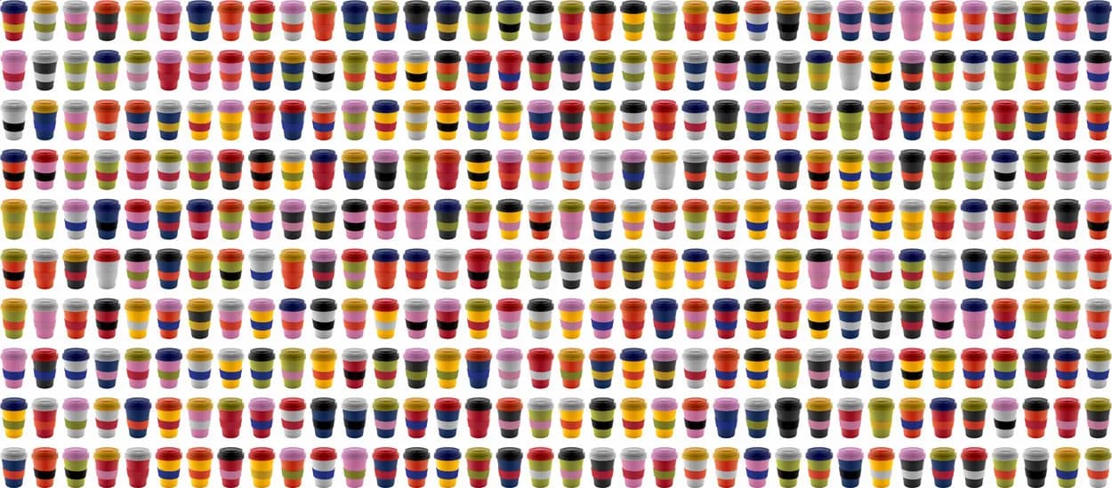 Individualisierbarer Thermobecher - CreaCup Mini - mehrfarbig