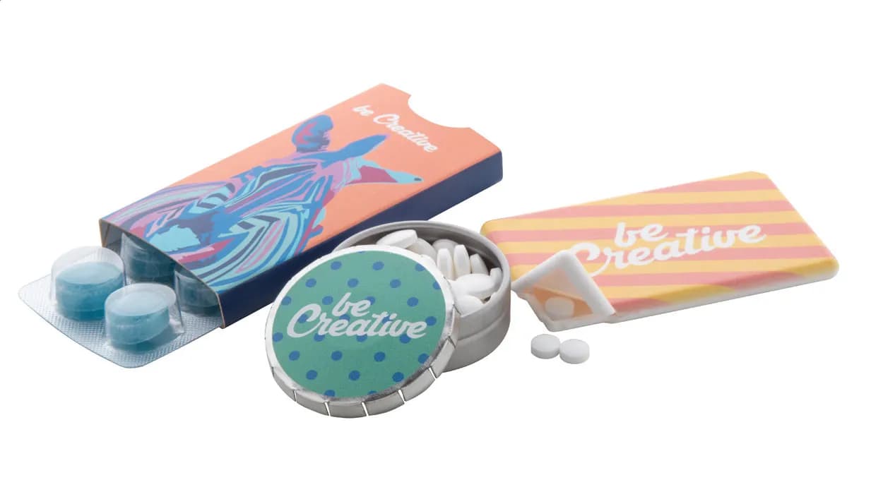 Minzdose - Click - silber