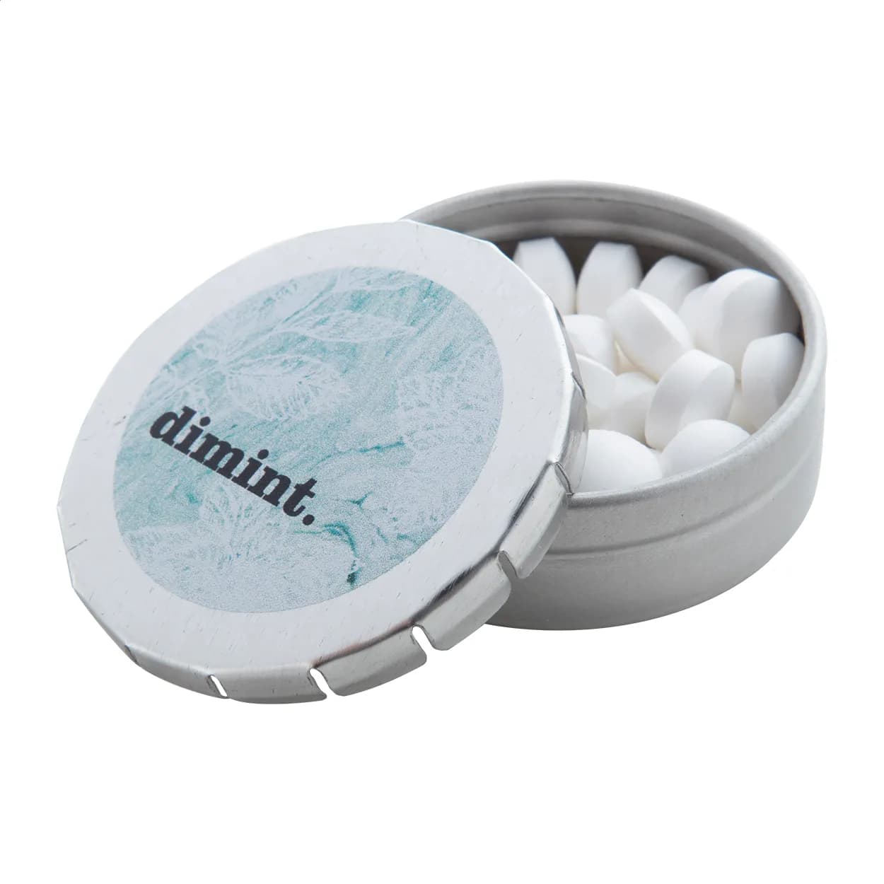 Minzdose - Click - silber