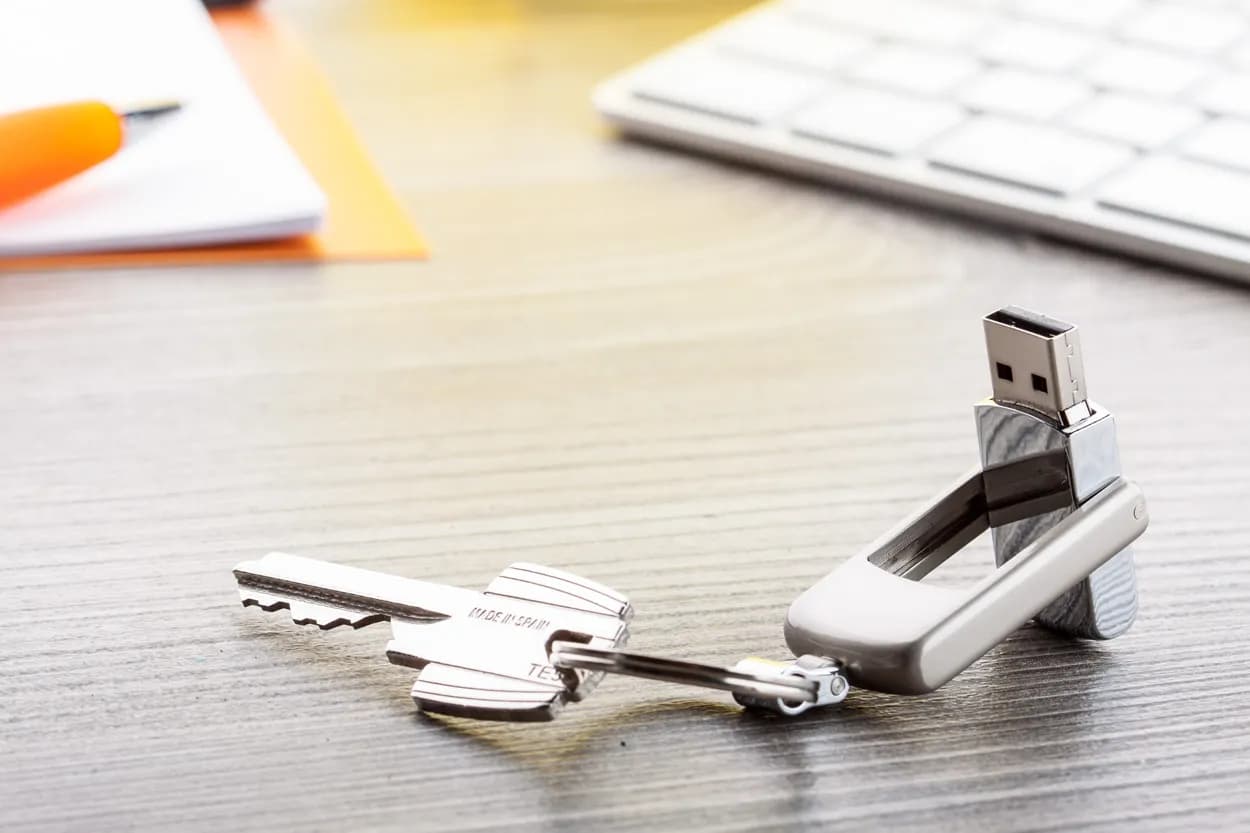 USB Stick - Hikiki - silber (-21)