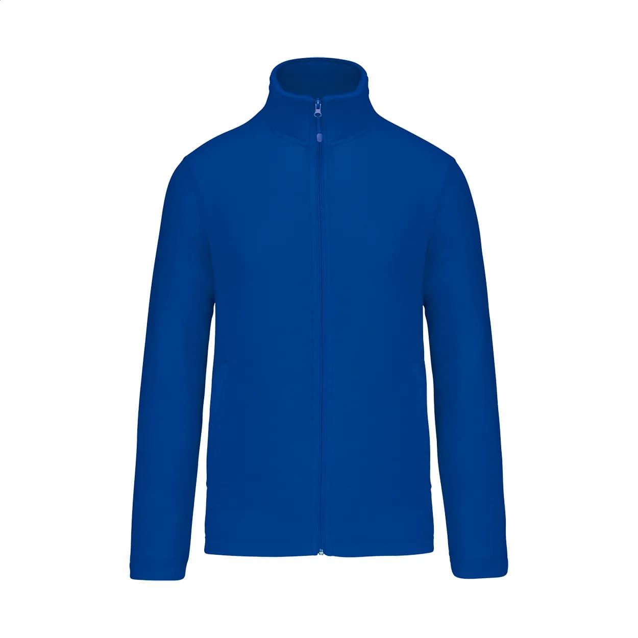 Fleecejacke mit durchgehendem Reißverschluss - KA9102 - blau (-06)