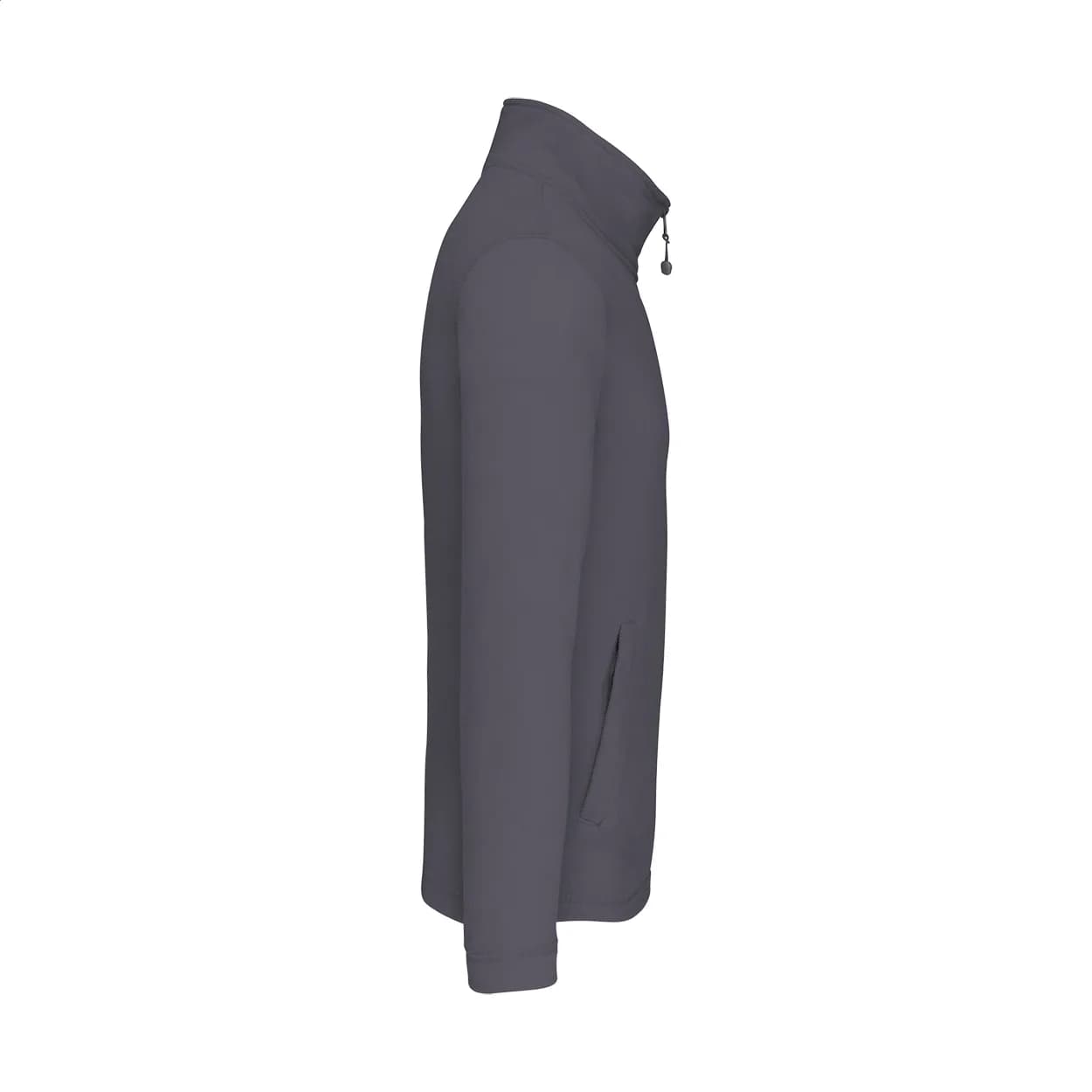 Fleecejacke mit durchgehendem Reißverschluss - KA9102 - hellgrau (-82)