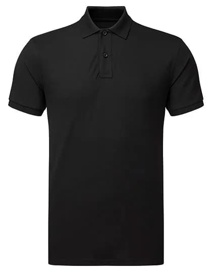 Men´s Polycotton Blend Polo - Black