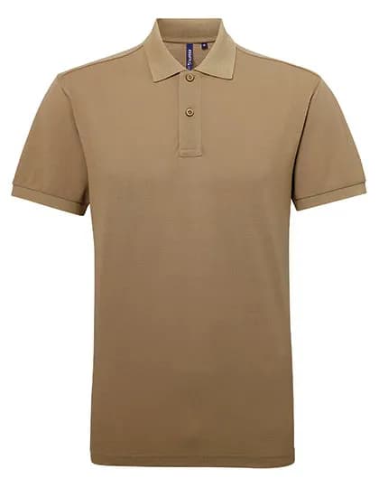 Men´s Polycotton Blend Polo - Khaki