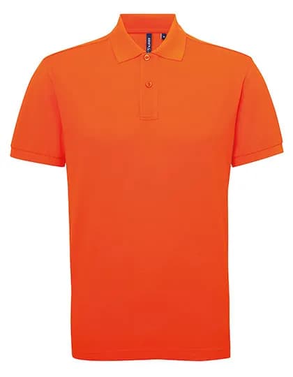 Men´s Polycotton Blend Polo - Orange