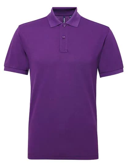 Men´s Polycotton Blend Polo - Purple