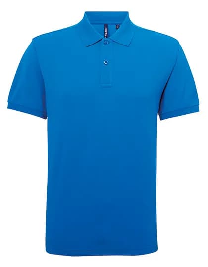 Men´s Polycotton Blend Polo - Sapphire