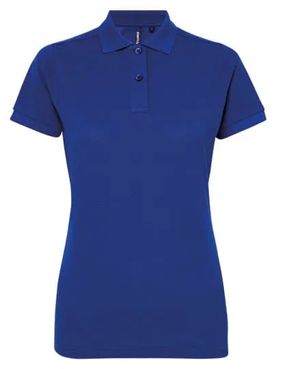 Women´s Polycotton Blend Polo - Royal
