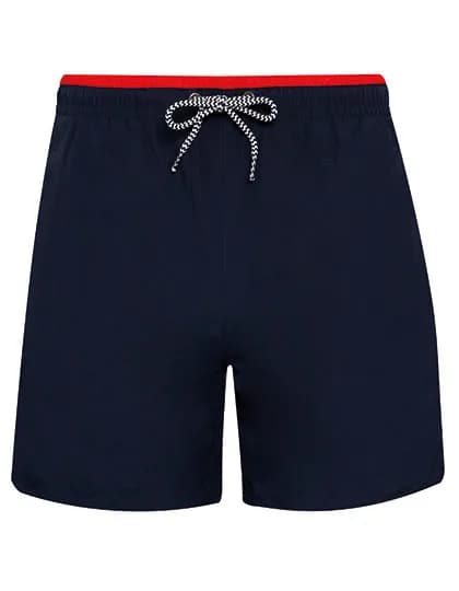 Men´s Swim Shorts - Navy/Red