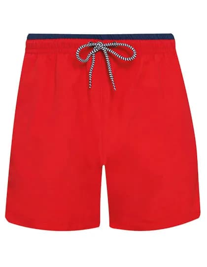 Men´s Swim Shorts - Red/Navy