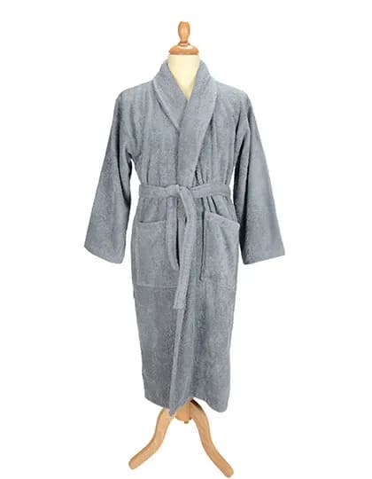 Bathrobe Shawl Collar - Anthracite Grey