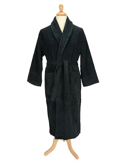 Bathrobe Shawl Collar - Black