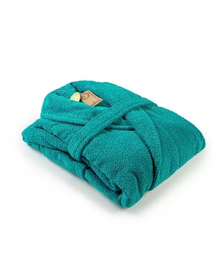 Bathrobe Shawl Collar - Deep Blue