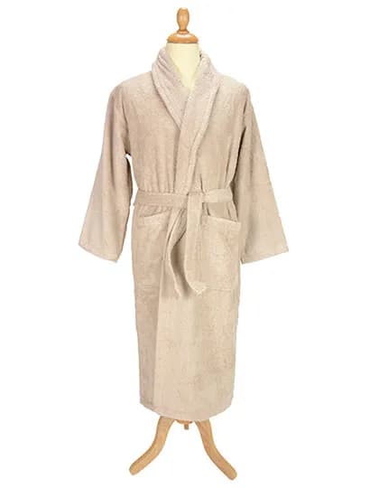 Bathrobe Shawl Collar - Sand