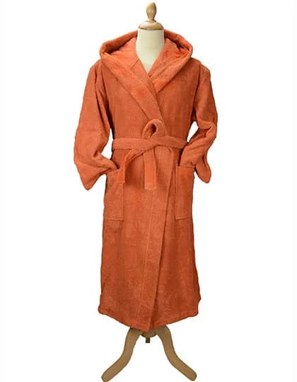 Bathrobe With Hood - Cinnamon