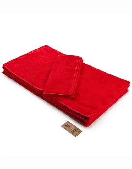 Guest Towel - Fire Red