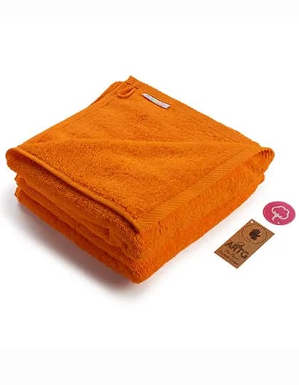 Fashion Hand Towel - Bright Orange