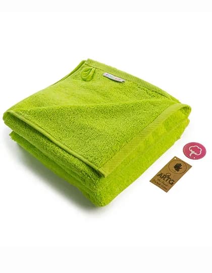 Fashion Hand Towel - Lime Green