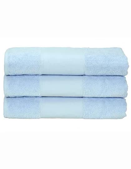 PRINT-Me® Hand Towel - Light Blue